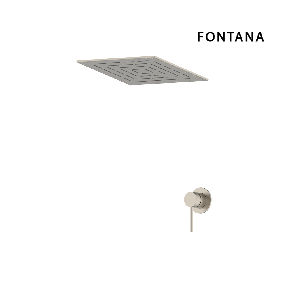 폰타나 에르사 원웨이매립 천정레인샤워 D타입 욕실 브러쉬니켈 TF B5817D BN, 1개 426,000원