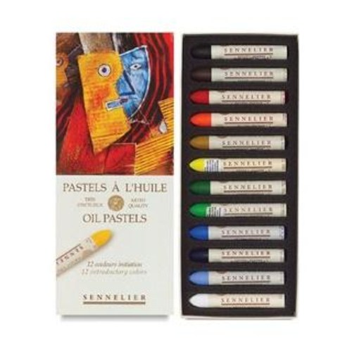 시넬리에 전문가용 오일파스텔 12색 기본컬러 세트 40,040원