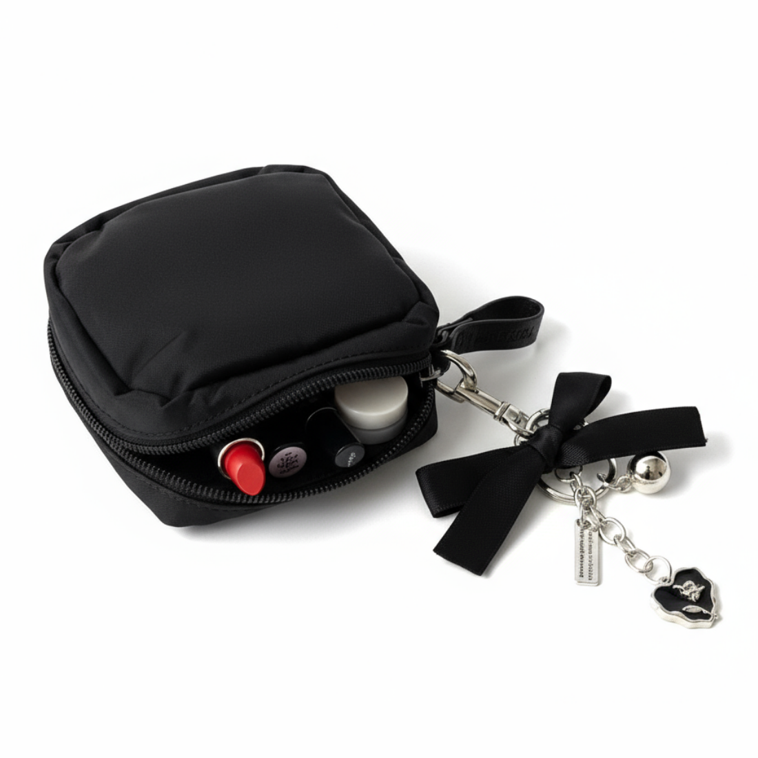 컬러인베리 리본 키링 화장품 수납 파우치 9,900원