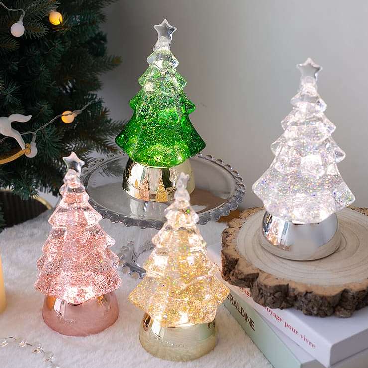 로맨틱무드 미니 트리 스노우볼 크리스마스 워터볼 오르골 34,000원