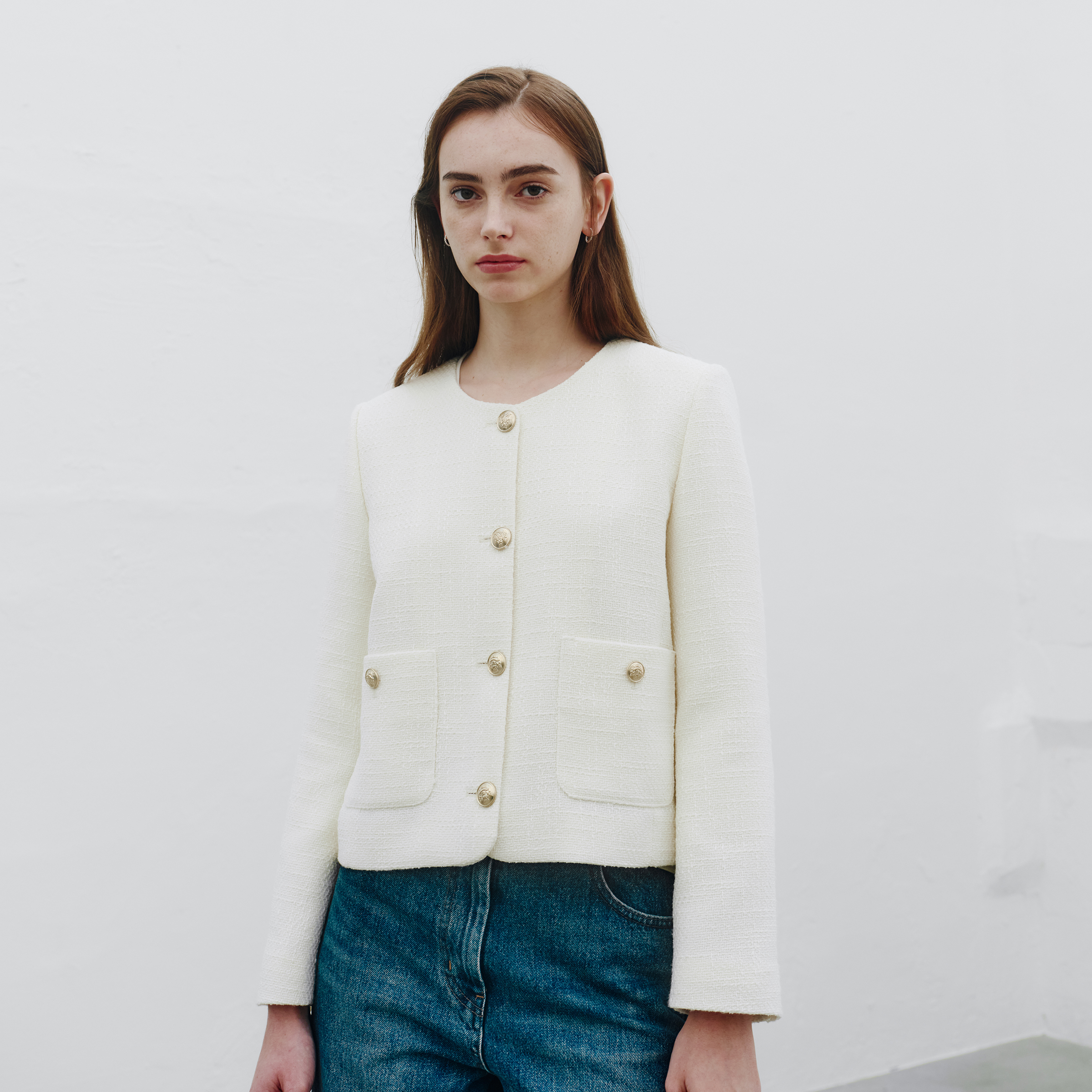 마인드브릿지 여성용 트위드 자켓 MYJK2211 99,000원