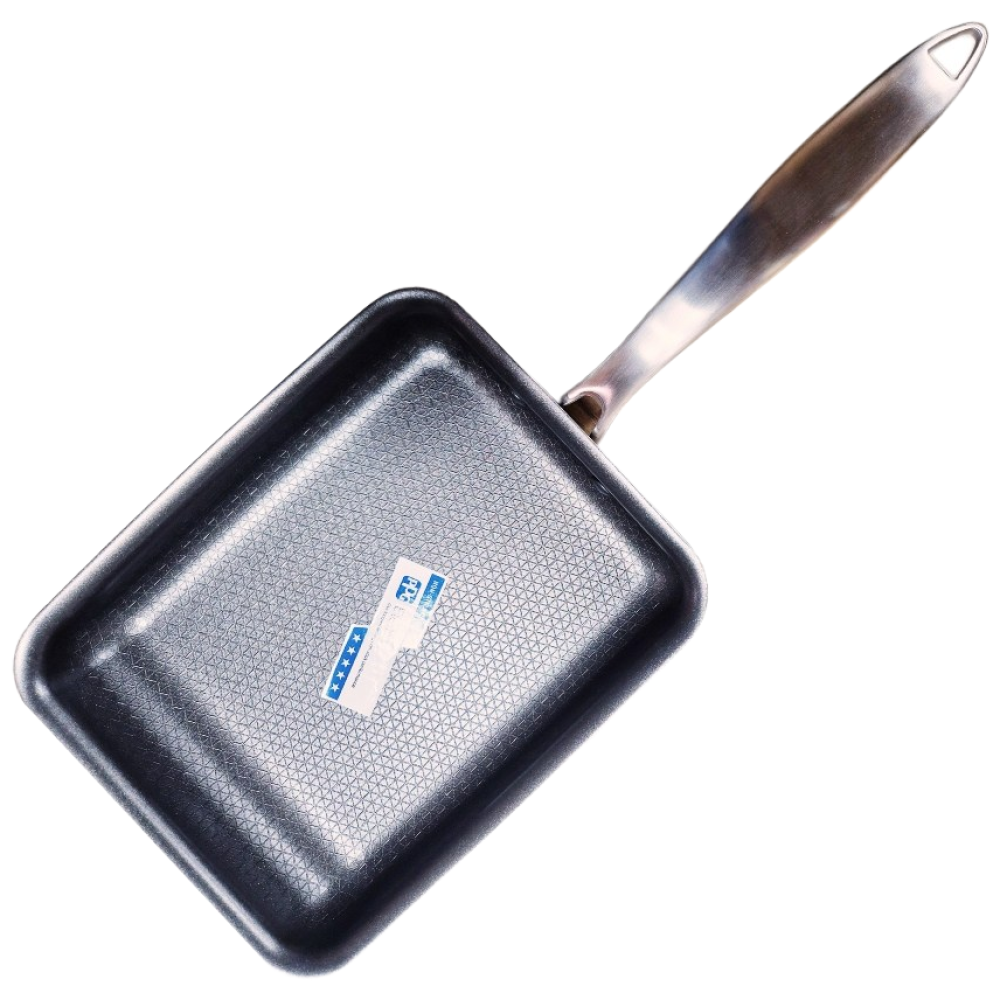 독일 GGS 통3중 계란말이팬 사각프라이팬 22cm*17cm 벌집모양 육각도트 고급 스텐304 430 인덕션 식기세척기 사용가능 튼튼한 손잡이 계란말이후라이팬, 1개, 22cm 49,000원