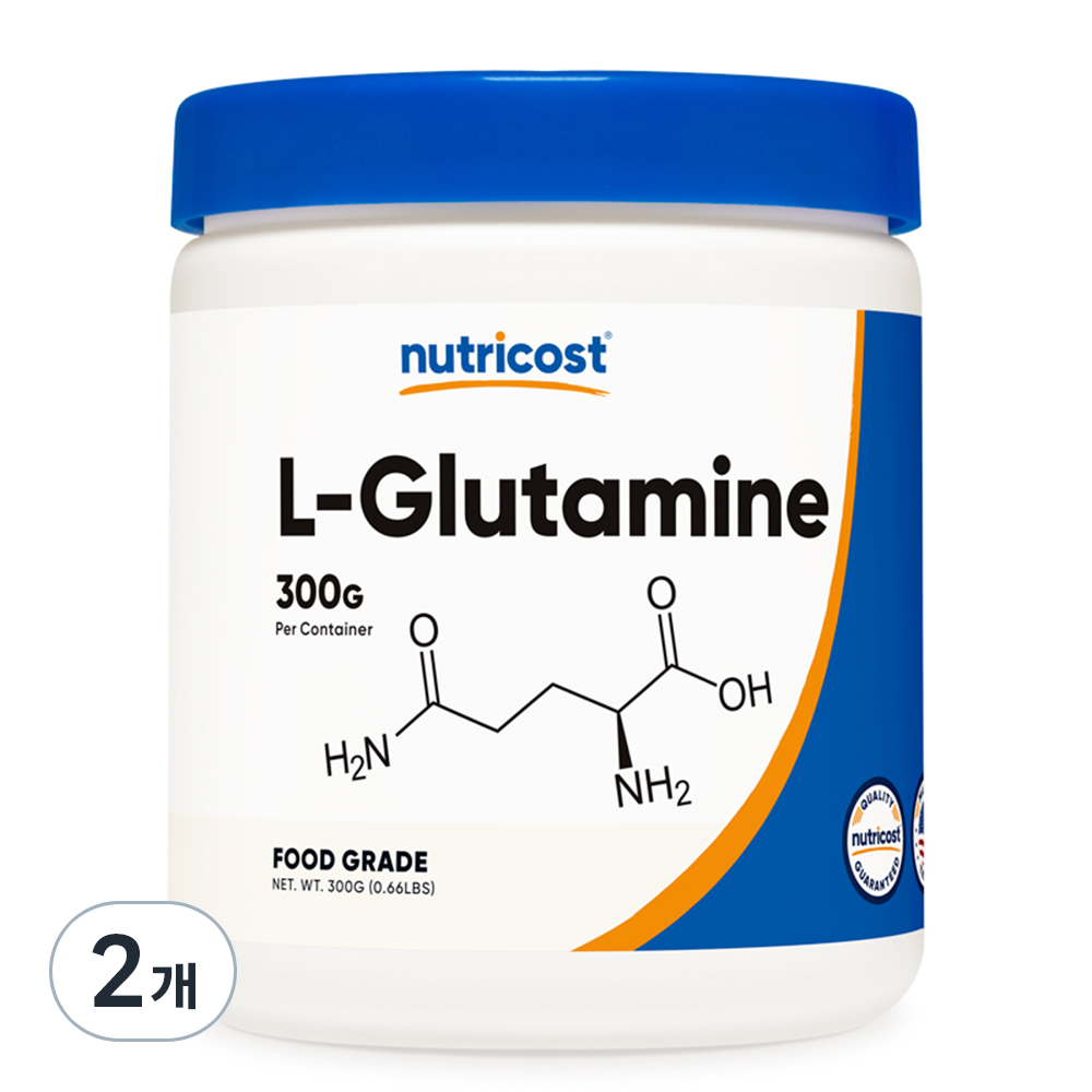뉴트리코스트 L 글루타민, 300g, 2개, 현재가 45,000원