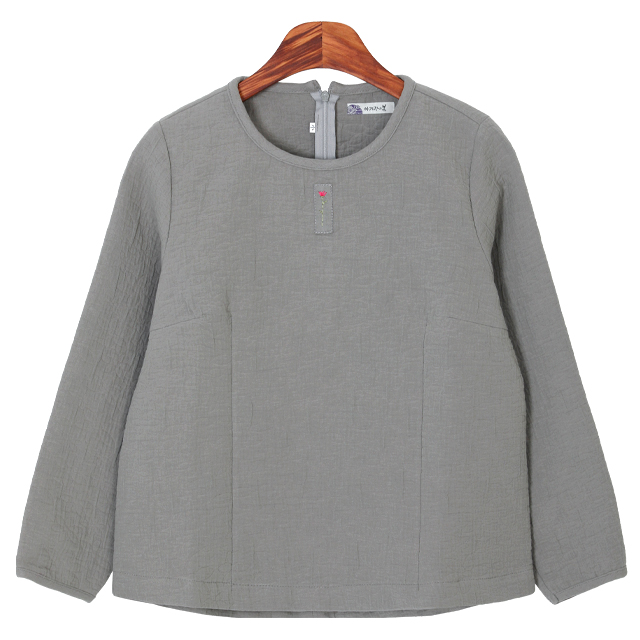 아리랑의봄 이중지 꽃자수 블라우스 법복 절복 생활한복 개량한복 69,000원