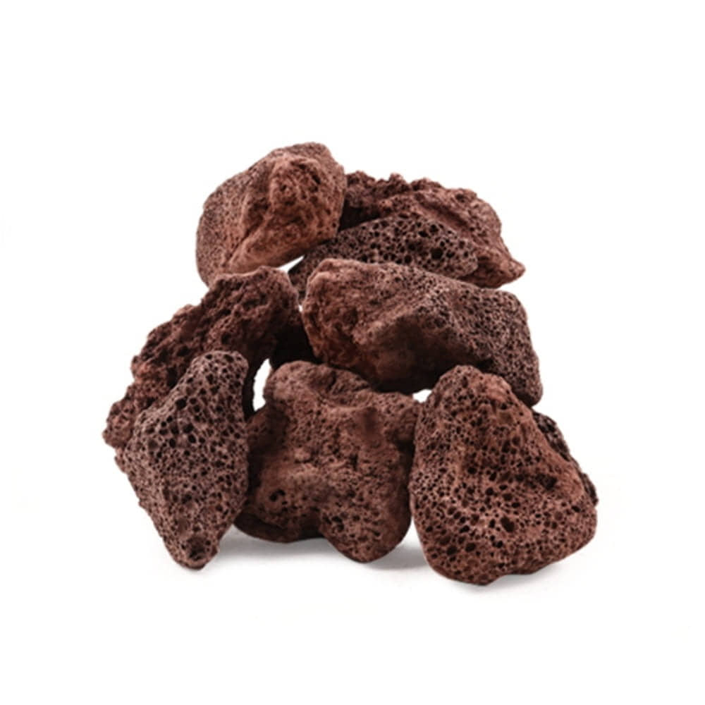 미미네아쿠아 리얼 화산석 레드 작은크기 3-5cm 3kg전후 7,000원