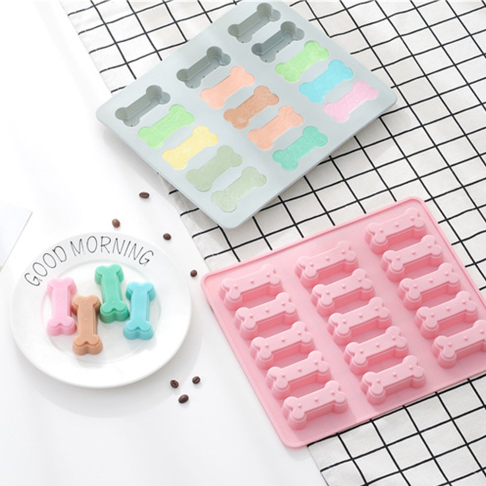 실리콘몰드 강아지 간식만들기 간식틀 뼈다귀 15구 9,500원