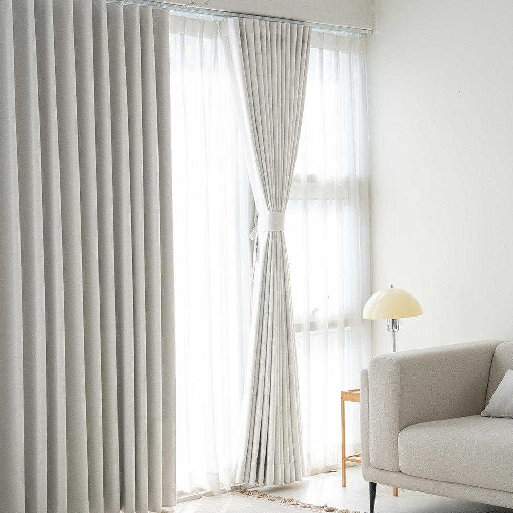 빛고운창 형상기억 99.99% 암막커튼 소프트모달 핀형 2p세트 79,800원