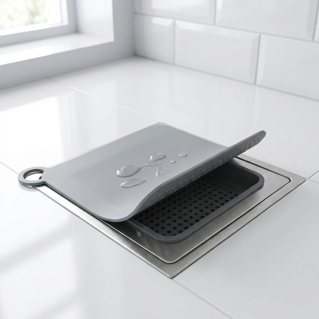 실리콘 배수구 덮개 싱크대 물튀김방지 악취차단 9,900원