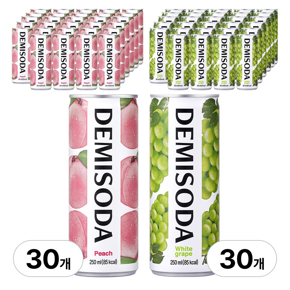 데미소다 피치+청포도 29,500원