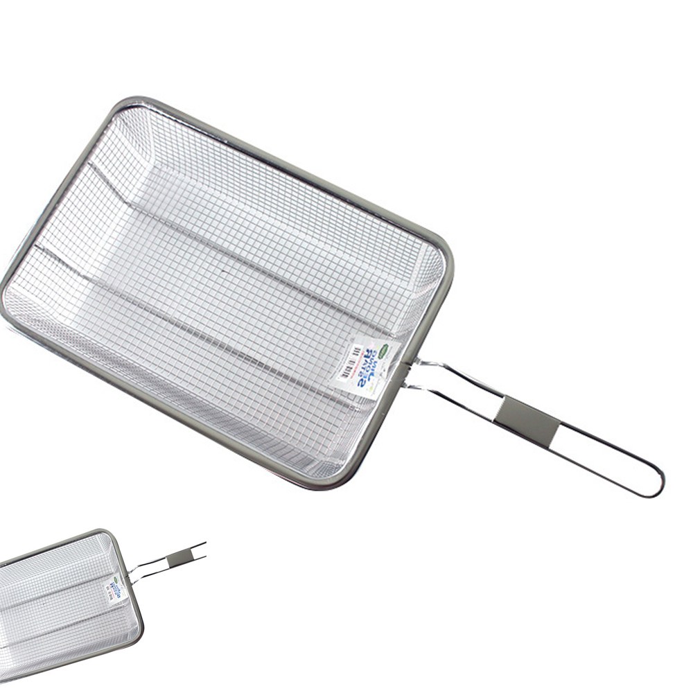 사각 감자튀김 바스켓 튀김기용 건지개 사각형 치킨 건지기, 1개 19,950원