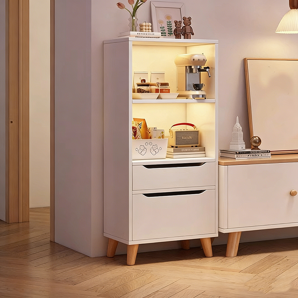 슬림 멀티 수납 선반 서랍장 침실 거실 책장 정리장, A01 131,000원