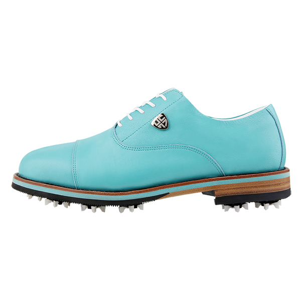 [헨리스튜어트] 아이콘 스파이크 칼라 클래식 골프화 스카이블루 398,000원