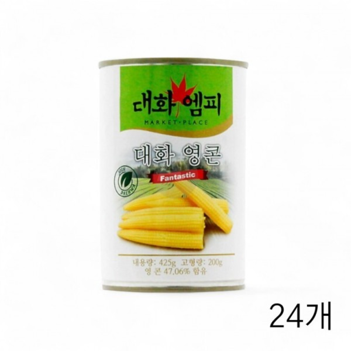 대화엠피 영콘 미니옥수수캔 옥수수통조림 식당용 식자재 캔옥수수 콘통조림 옥수수콘 업소용 78,000원