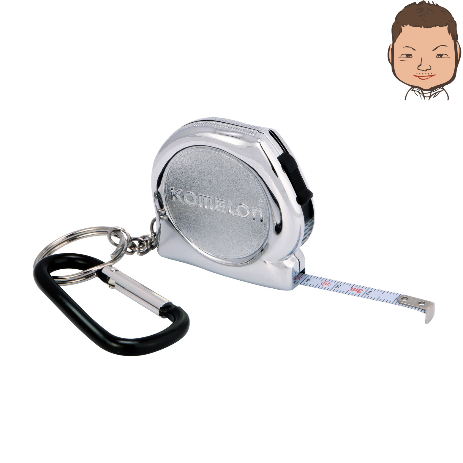 준툴 코메론 키체인 3M 미니 키링 줄자 KMC-74K 간편휴대 5,720원