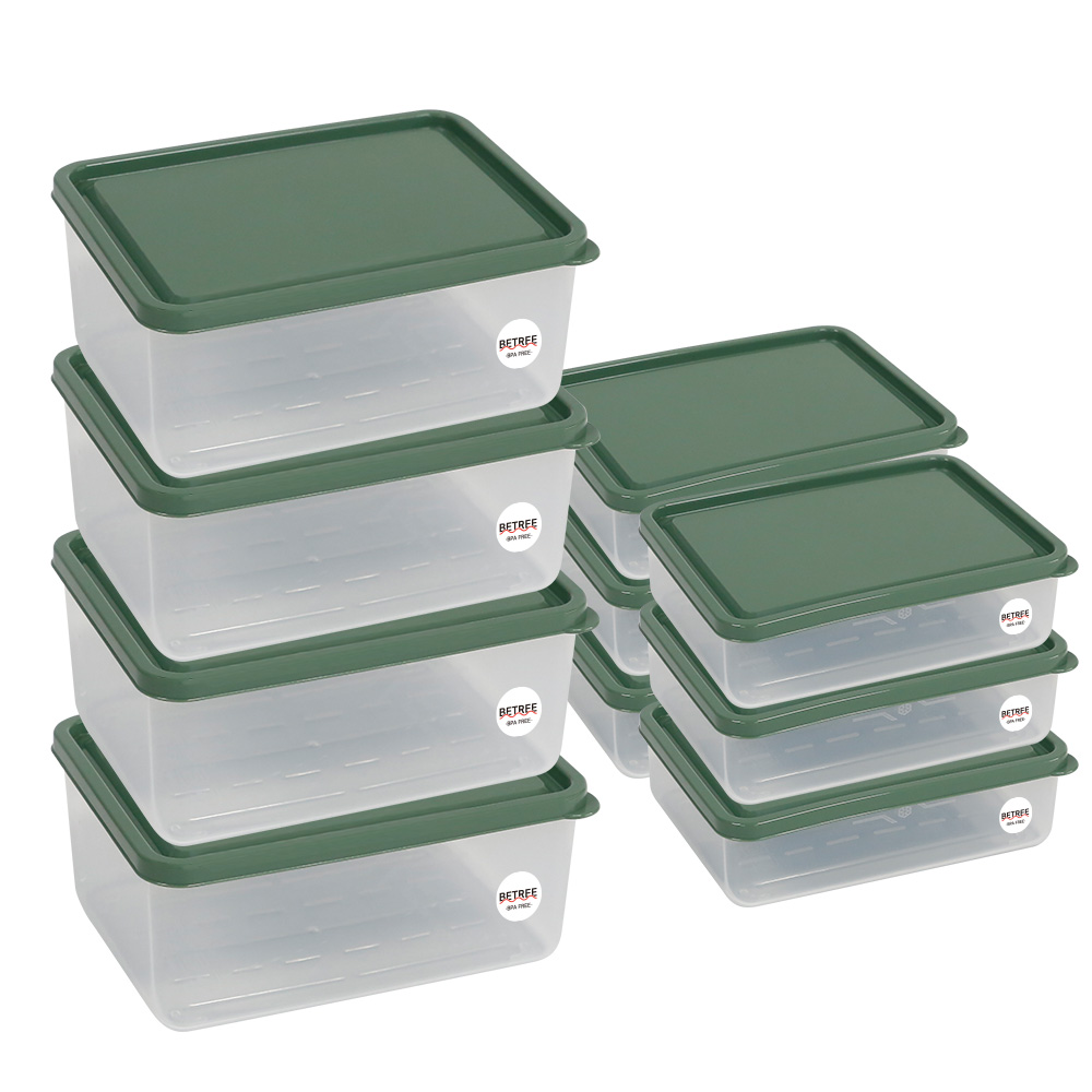 비트리 부드럽게 휘어지는 냉동실 정리용기 시즌2 혼합세트 3 그린 32,400원