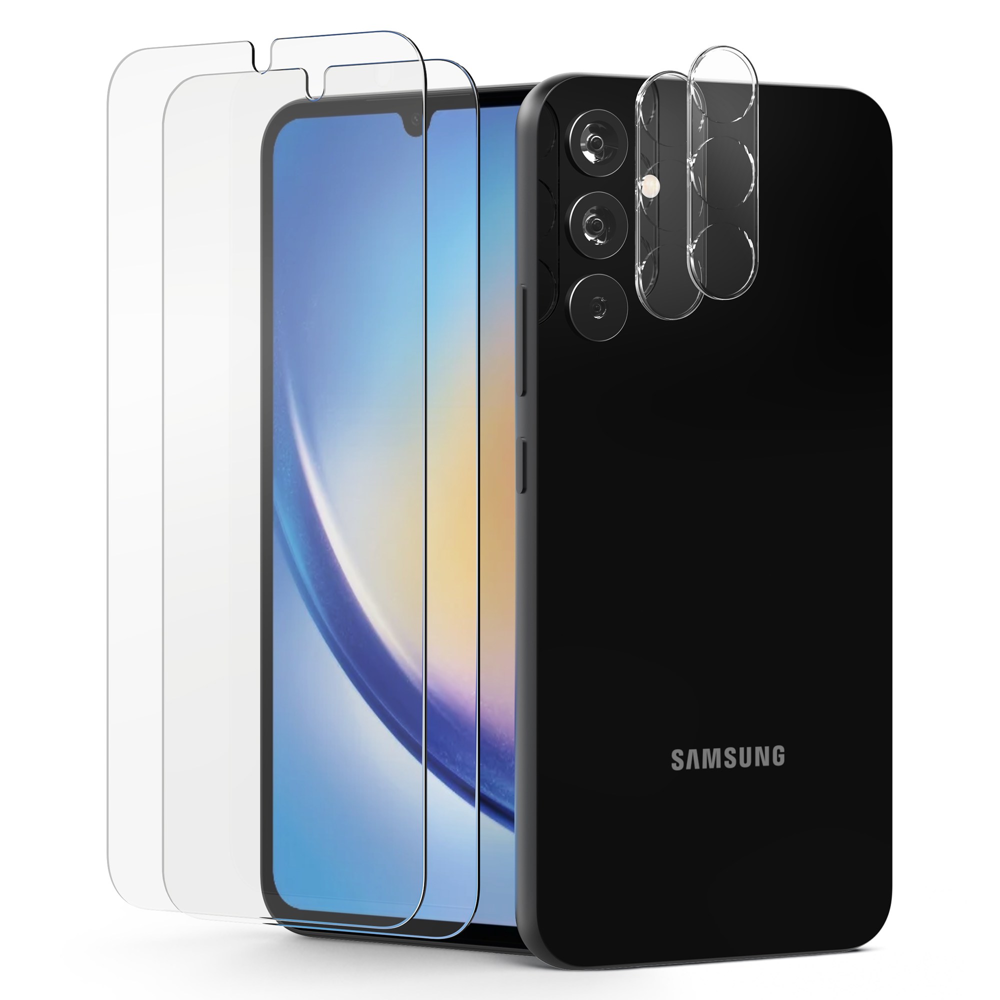 케이스박스 강화유리 필름 2매+빛번짐 방지 카메라필름 2매 세트 18,000원