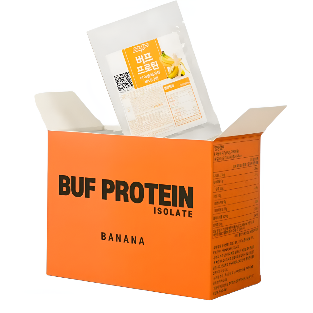 버프 프로틴 단백질파우더 바나나맛 900g 20회분량 단백질쉐이크 식사대용 다이어트 48,900원