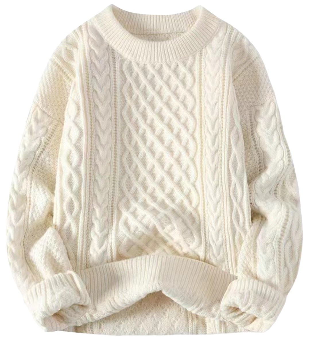 스타일닥터 남성 루즈 스웨터 라운드넥 싱글 컬러 니트 19,900원