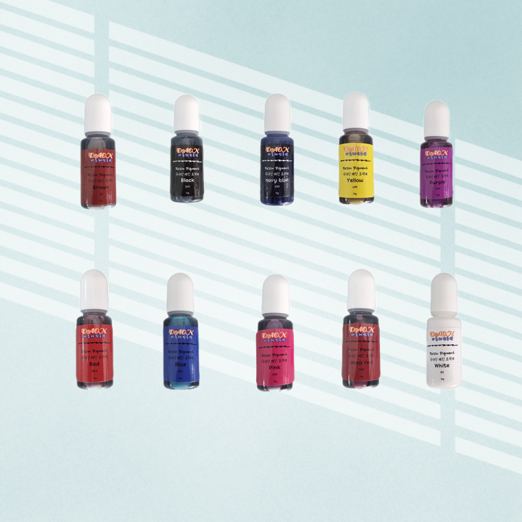 UV 레진 조색제 공예 파스텔 착색제 레진아트재료 11종 부자재, 1개 2,300원