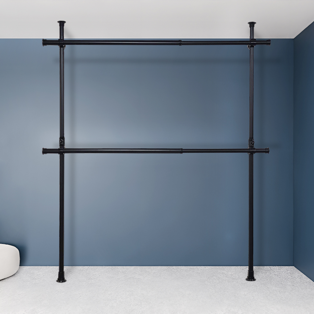 가화홈시스 굵은기둥 더 긴 가로봉 2단행거 38mm BKHB2200 35,700원