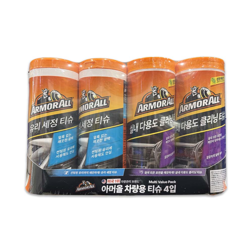 아머올 차량용 유리세정&클리닝 티슈 세트 / 코스트코 31,990원