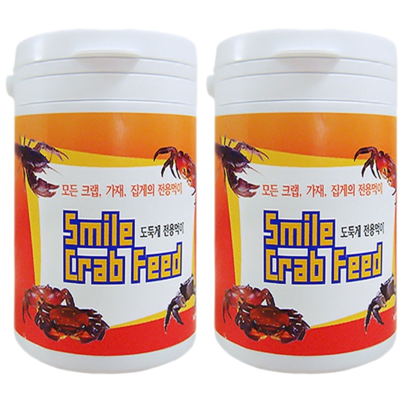 아이사이언스에듀 스마일크랩피드 100g 2개 갑각류 도둑게 소라게 사료, 100g, 2개 19,900원