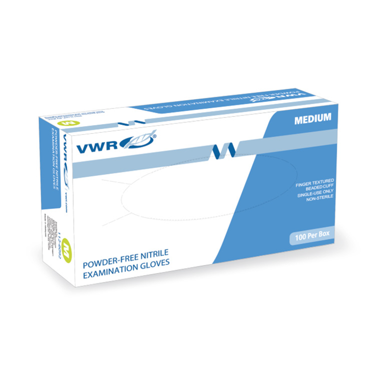VWR 니트릴 장갑 Nitrile Glove 일회용 진료용 실험용 100매/팩 46,000원