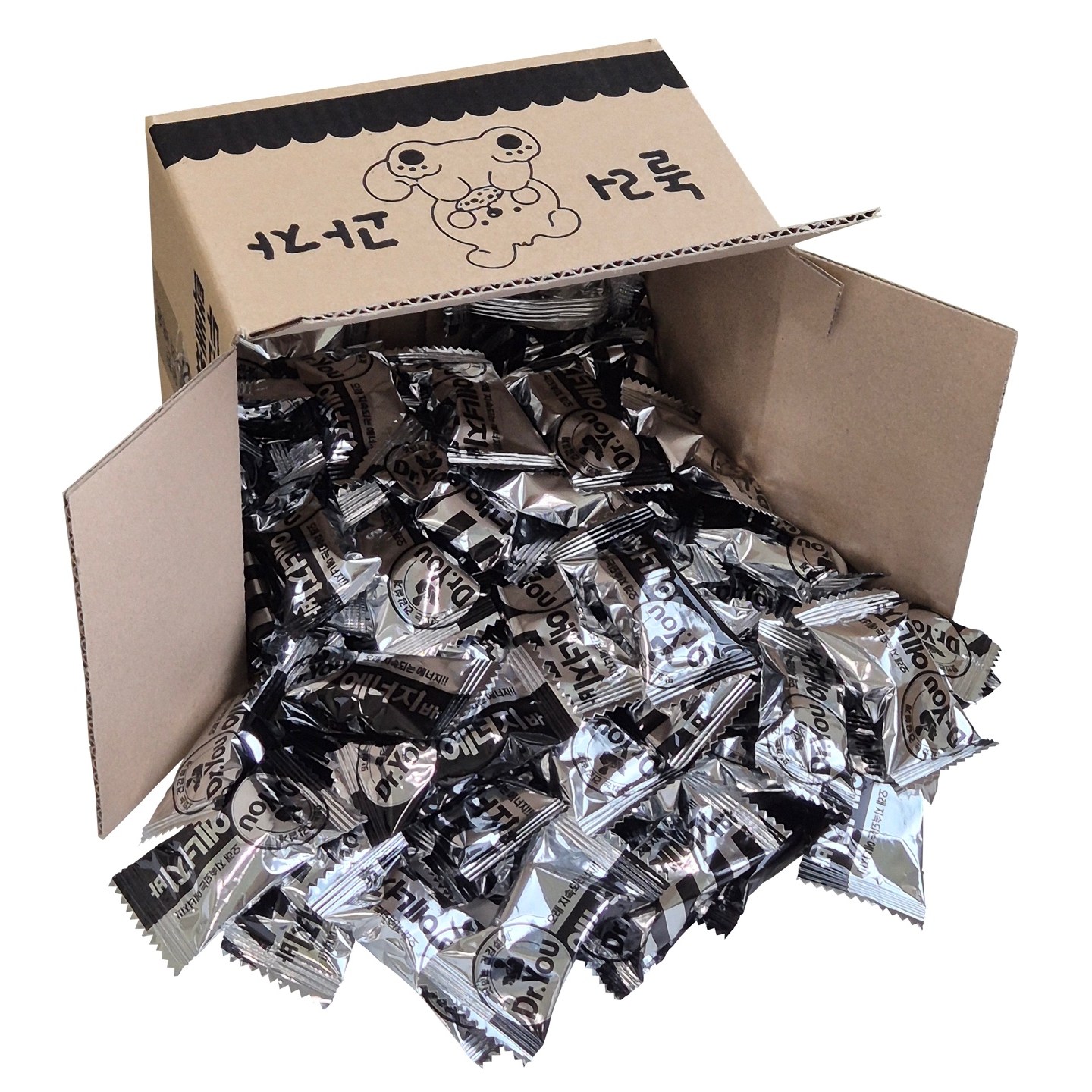 [놀러과자] 오리온 닥터유 에너지바 미니 대용량 개별포장 70개, 1개, 723g 27,200원