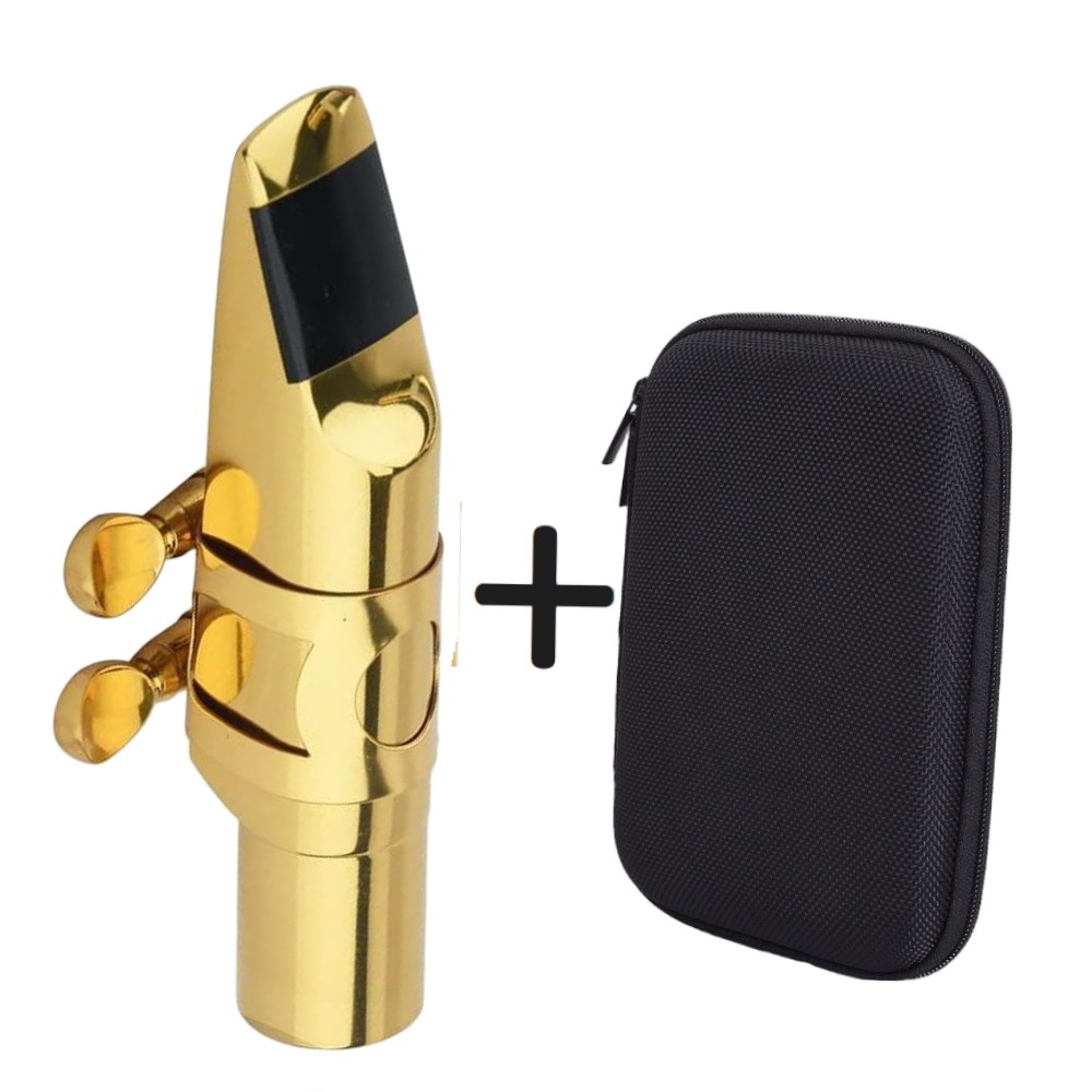 (드림테크) 색소폰 메탈 마우스피스 황동 금도금 76,000원