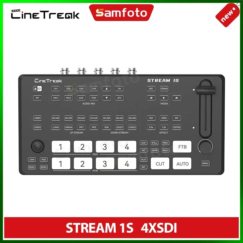 Cinetreak Stream 1/SH /1S 비디오 스위처 5채널 멀티 솔루션 데크 스위치 컨트롤러 스위치보드(스트리밍 908,500원