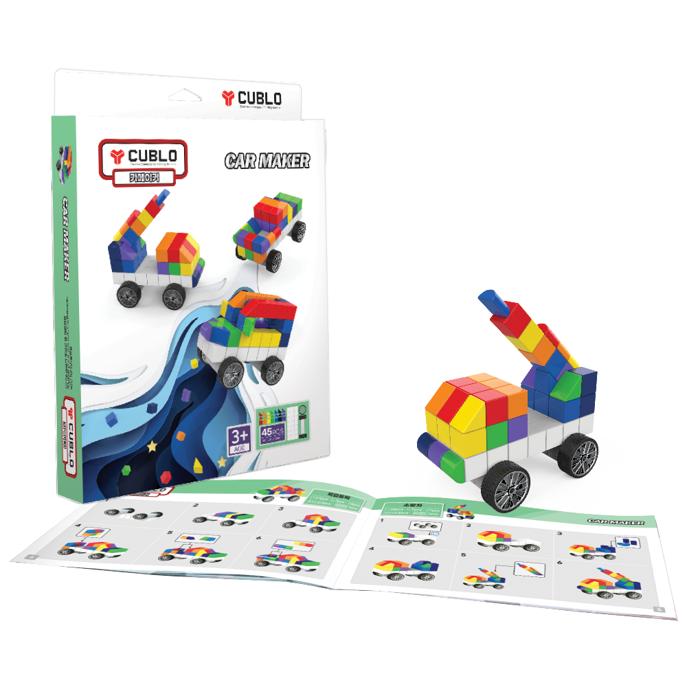 큐블로 카메이커 자석블럭 45p, 혼합색상, 1개 56,210원
