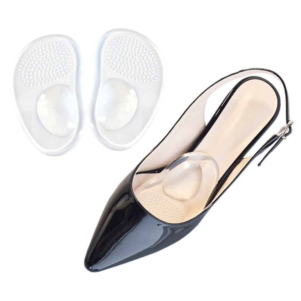 곰피트 3세트 하이힐 앞꿈치 미끄럼방지 아치 쿠션 실리콘 패드 14,300원