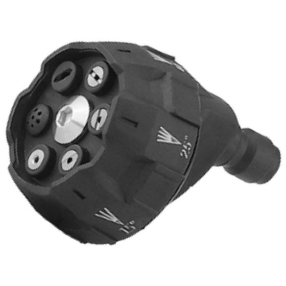 디와이툴즈 고압 세차기 6in1 분사 노즐 / 다기능 회전 스프레이 / 1/4인치 호환 고압노즐, 블랙 10,100원