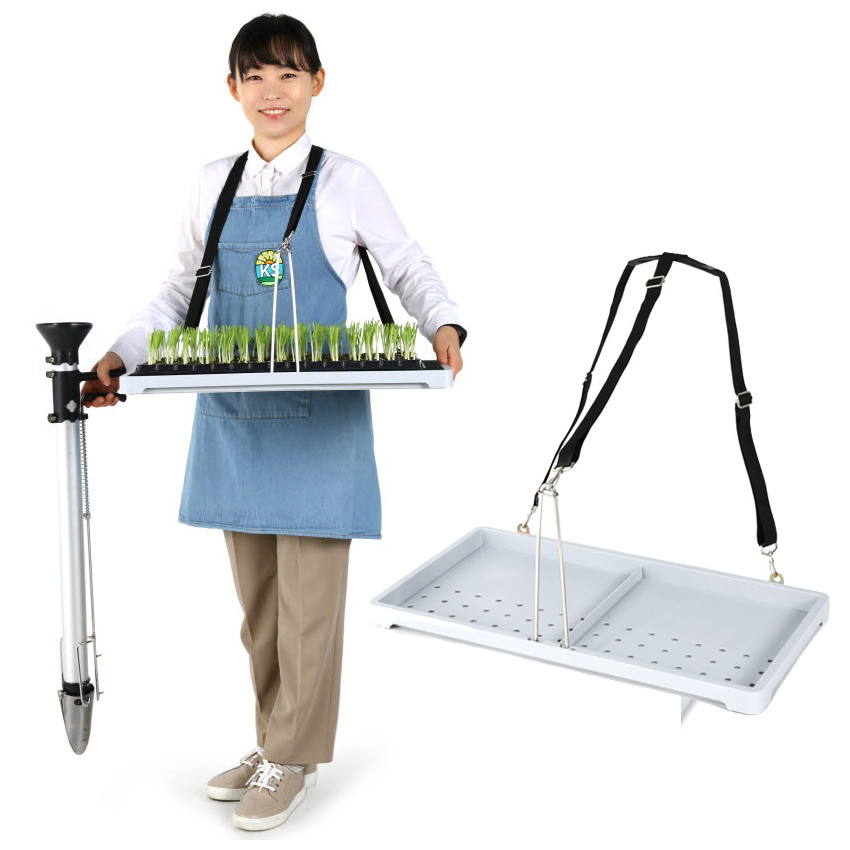 경수농기구 스피드모종가방 플라스틱 한손 모종이식기 세트, 1개 65,000원