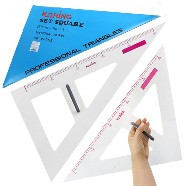 (Atom) 교수용 삼각자 60cm 세트 (2종) KF-2-702 32,000원