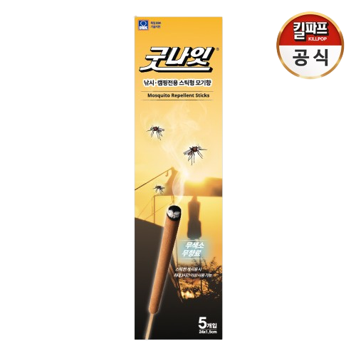 킬파프 스틱형 모기향, 1개, 135g 2,500원