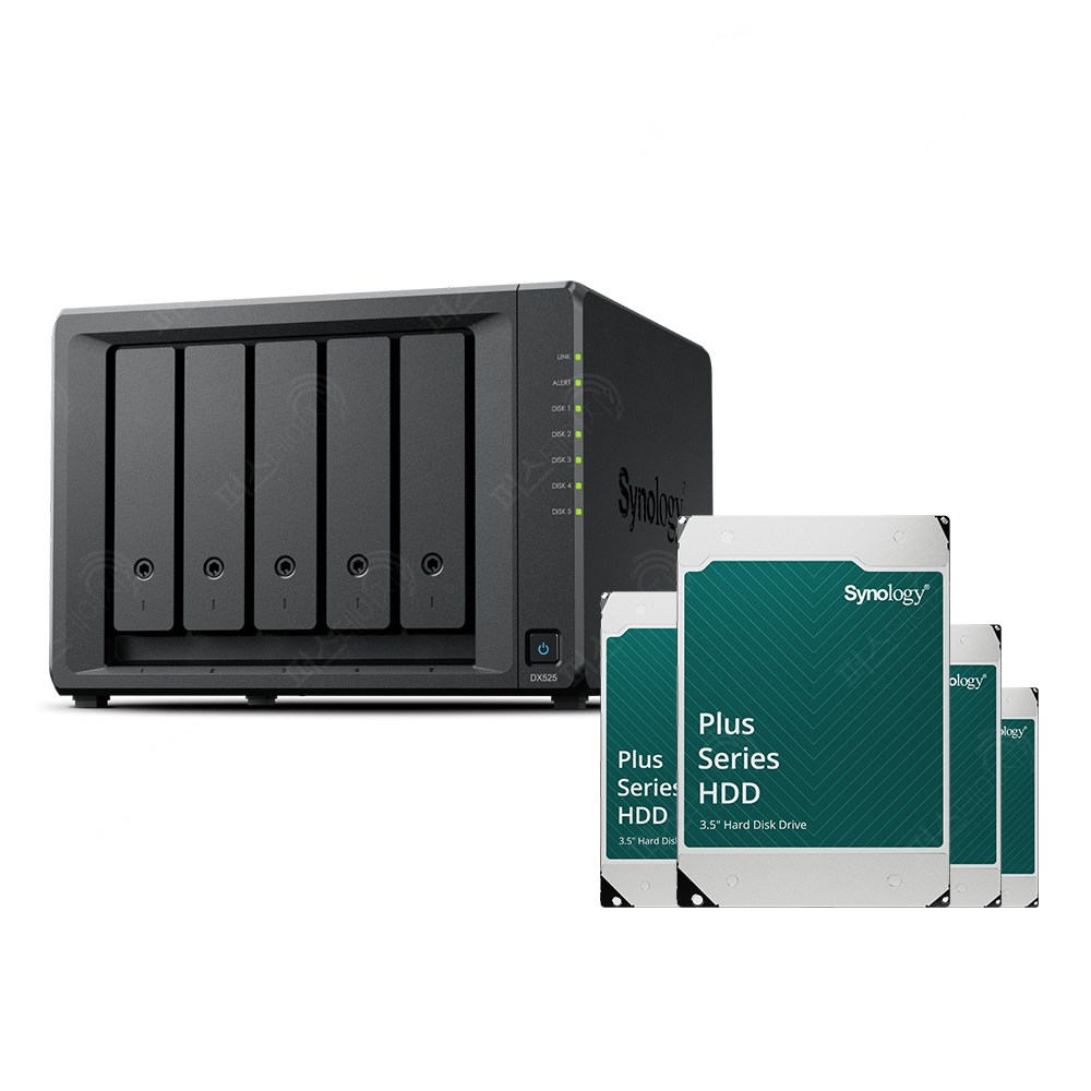 시놀로지 DX525 12TB (4TBx3) HAT3300-4T 1,787,760원