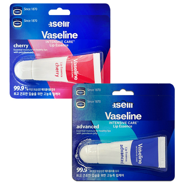 2개) 바세린 인텐시브 케어 립에센스 체리/어드밴스드 선택형 10ml 4,790원