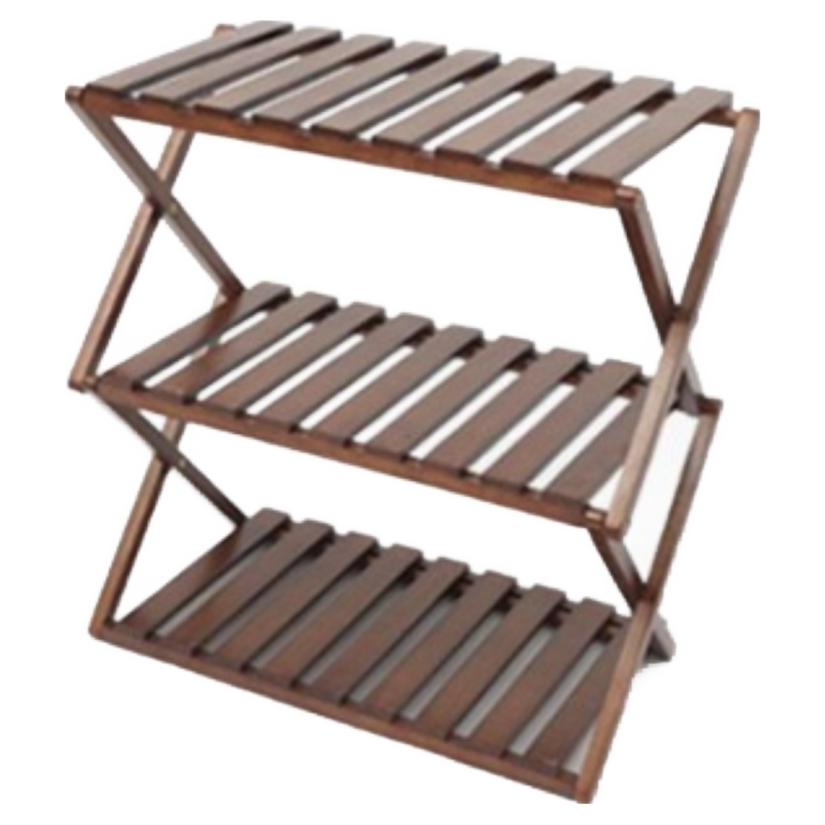 문캠핑 고무나무 원목 접이식 와이드 선반 캠핑선반, 1개, 3단, 월넛 32,880원