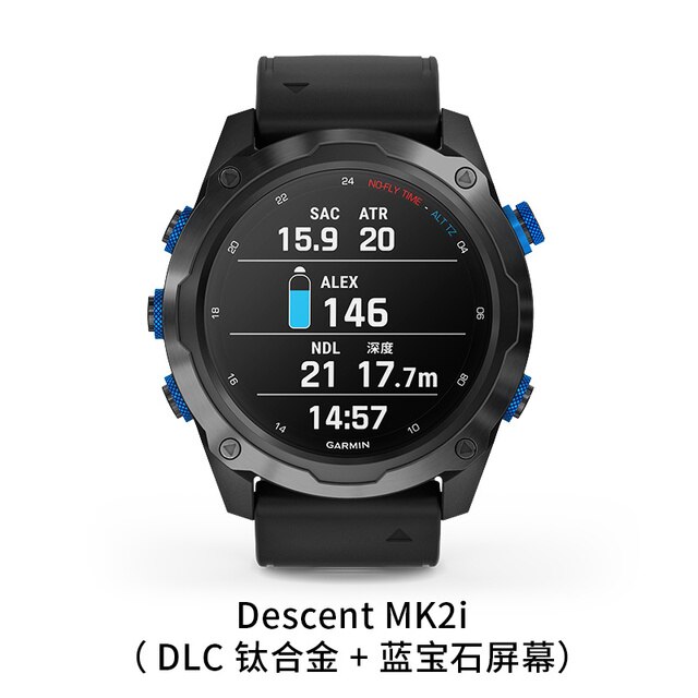 다이빙시계 Garmin Jiaming Descent MK2S/ 2i 전문 다이빙 컴퓨터 시계 혈액 산소 깊이 야외 스포츠 3,454,520원