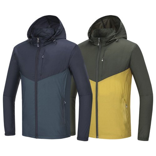 [1+1] 남성 초경량 레져 타공 윈드 후드 탈부착 자켓 SWJ38 봄 가을 춘추 생활 방수 아웃도어 등산 데일리 골프 작업복 바람막이 39,800원