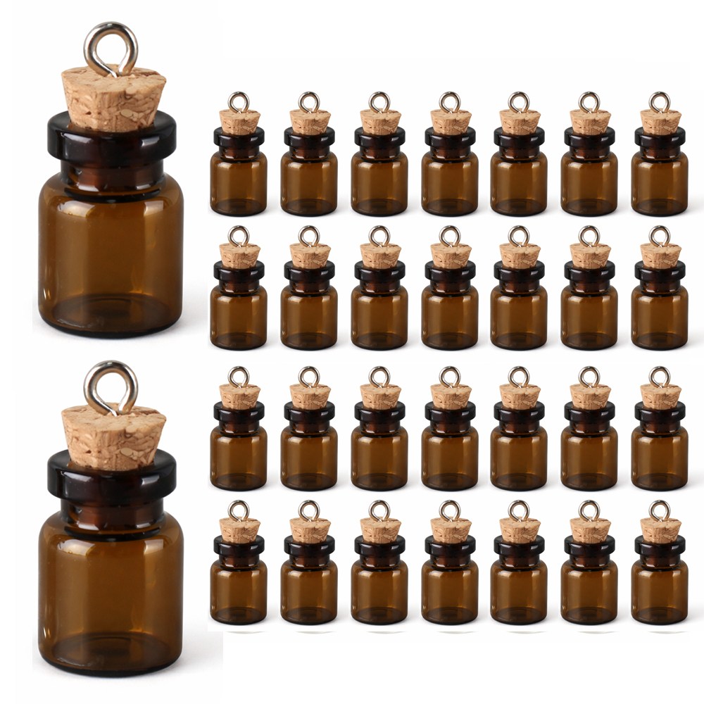 포포라운지 코르크 공병 미니 유리병 비즈 오일 마개 용기 16,500원