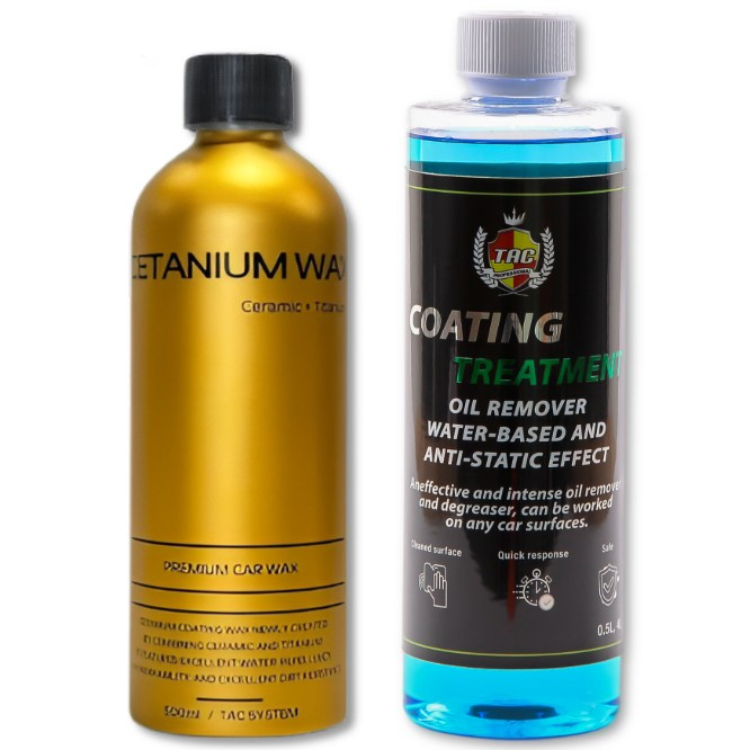 TAC시스템 세타늄 코팅왁스 500ml + 코팅 트리트먼트 500ml 물왁스 코팅 관리제 발수, 1개, 500ml 28,030원