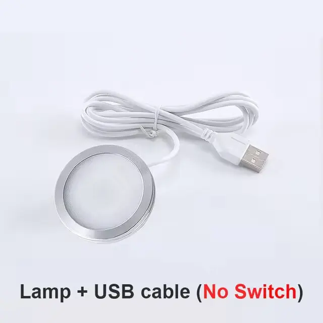 LED 스포트라이트 초박형 USB 5V 캐비닛 미니 램프 스위치 3w 쥬얼리 디스플레이 천장 실내 통 표면 장착 13,700원