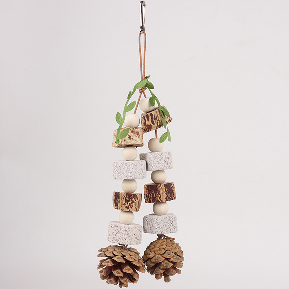 칠시 앵무새 솔방울 오징어뼈 장난감 7,900원