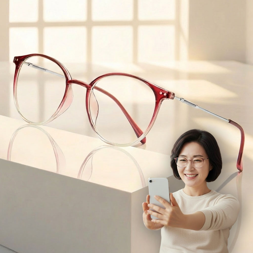 더글래스 가벼운 블루라이트 차단 안경 세트 15,600원