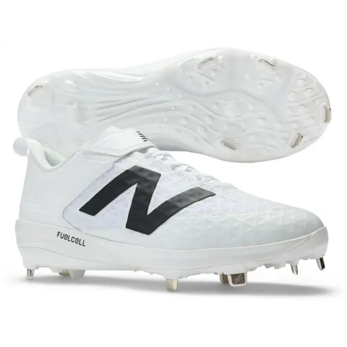 뉴발란스 퓨얼셀 L4040 TW8 일체형 징스파이크 야구화 화이트 159,000원
