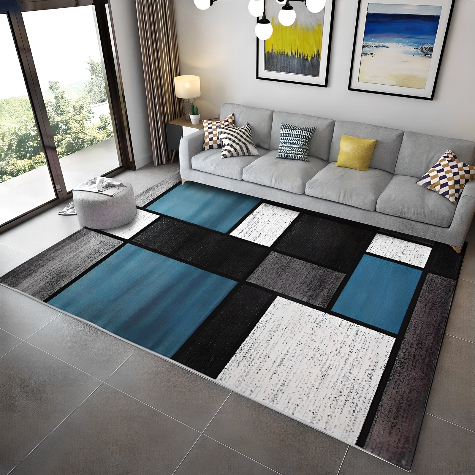 BRINCH 북유럽 패턴 카페트 86,900원