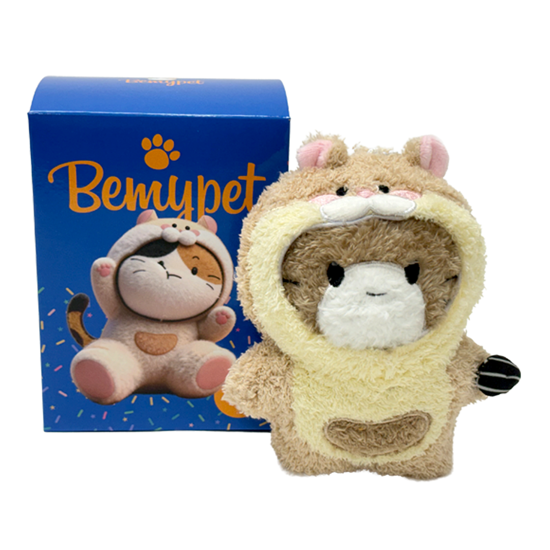 비마이펫 햄스터 잠옷 고양이 강아지 캐릭터 키링 인형 및 인형옷 세트, 1세트, 3. 햄스터 고동이 19,000원