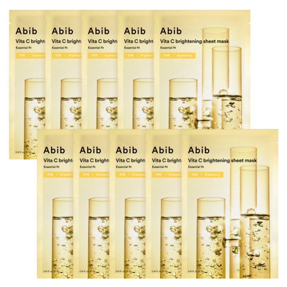 아비브 비타 씨 미백 시트 에센셜핏 마스크팩, 1개입, 10개 18,000원